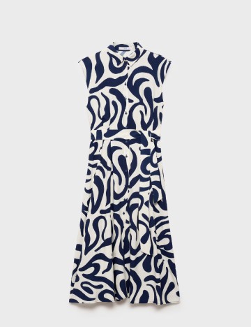 Rochie medie Mango, bleumarin