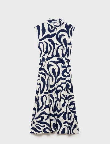 Rochie medie Mango, bleumarin