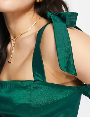 Rochie scurta NAANAA, verde Verde