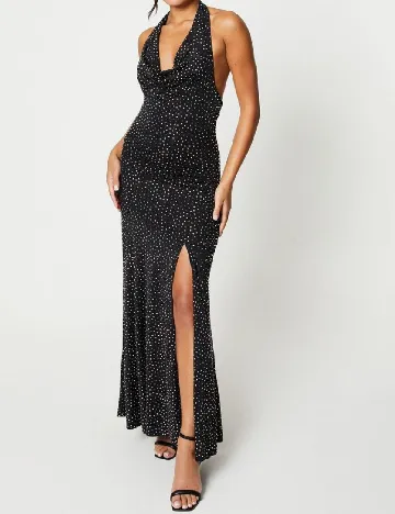Rochie lunga Coast, negru