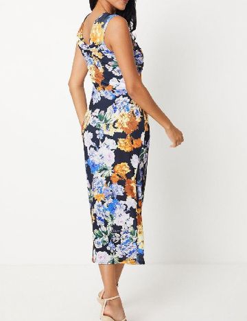 Rochie lunga Coast, floral print
