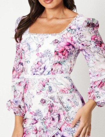Rochie medie Coast, floral print