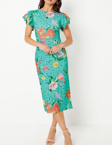 Rochie medie Coast, verde
