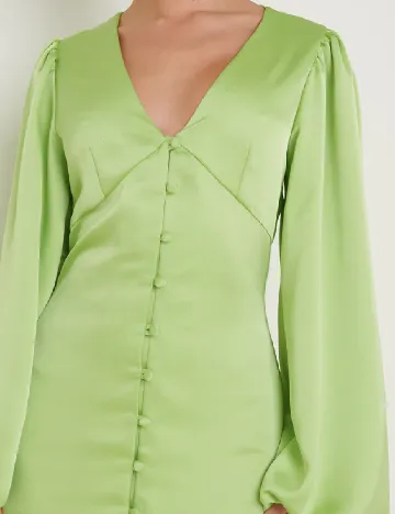 Rochie scurta Pretty Lavish, verde