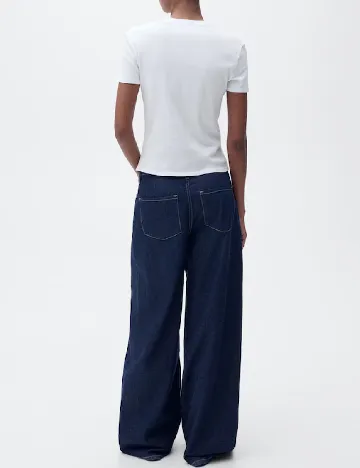 Tricou Mango, alb