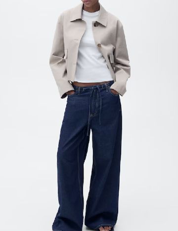 Tricou Mango, alb
