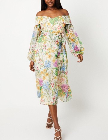 Rochie medie Coast, floral print