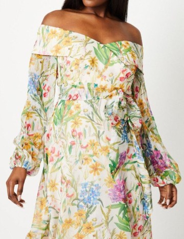Rochie medie Coast, floral print