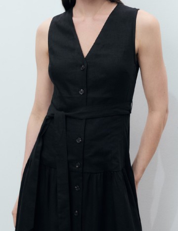Rochie medie Mango, negru