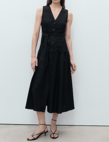 Rochie medie Mango, negru