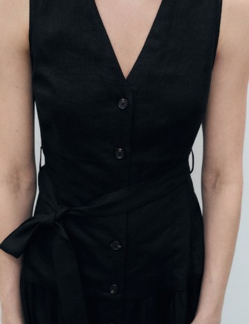 Rochie medie Mango, negru