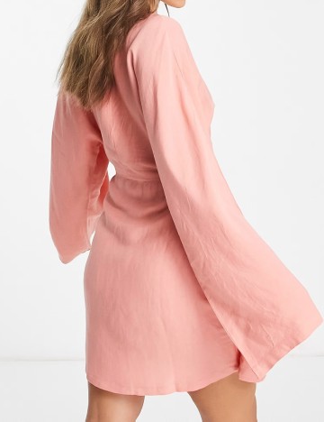 Rochie scurta Pretty Lavish, roz