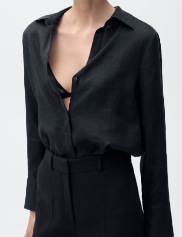 Camasa Mango, negru