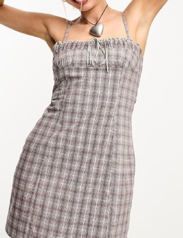 Rochie scurta COLLUSION, gri