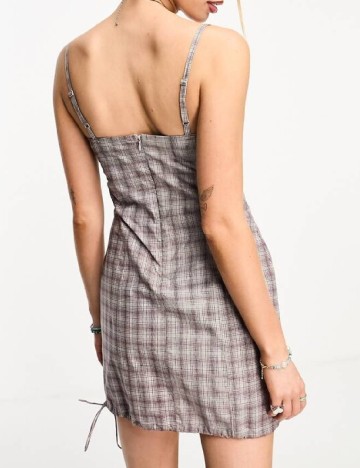 Rochie scurta COLLUSION, gri