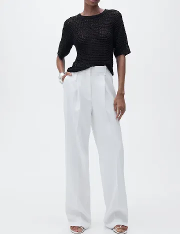 Bluza Mango, negru