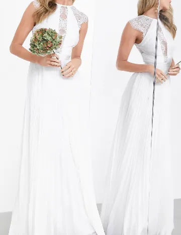 Rochie lunga ASOS, alb