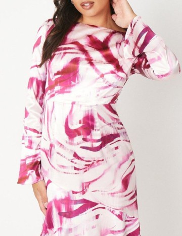 Rochie medie Coast, roz