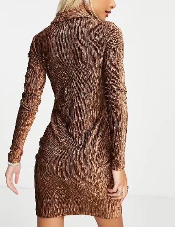 Rochie scurta DAISY STREET, maro