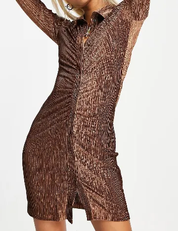 Rochie scurta DAISY STREET, maro