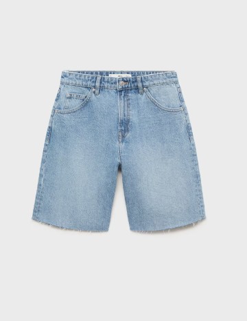 Pantaloni scurti Mango, albastru