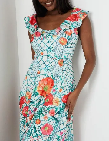 Rochie medie Coast, floral