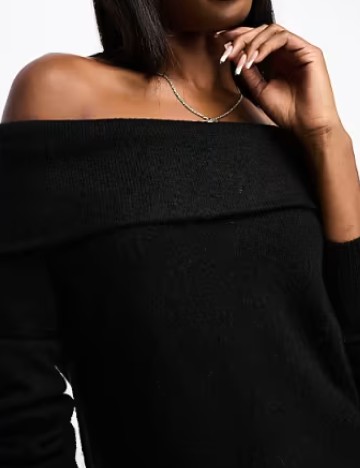 Rochie scurta Threadbare, negru