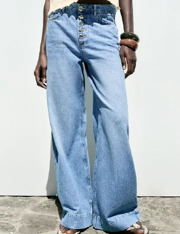 Blugi Zara, albastru
