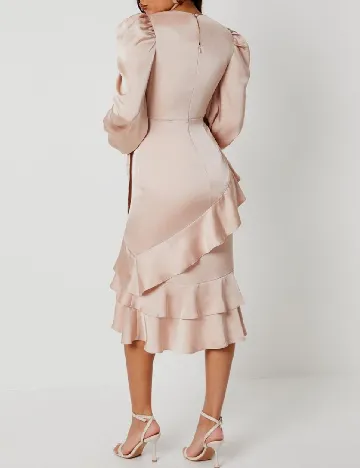 Rochie medie Coast, crem
