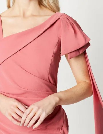 Rochie medie Coast, roz pudra