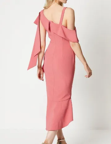 Rochie medie Coast, roz pudra