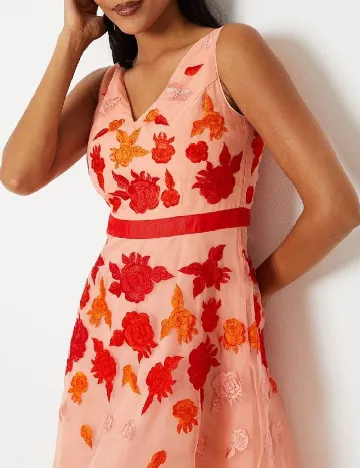 Rochie medie Coast, piersica