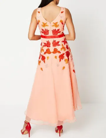 Rochie medie Coast, piersica