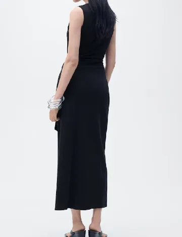 Rochie lunga Mango, negru