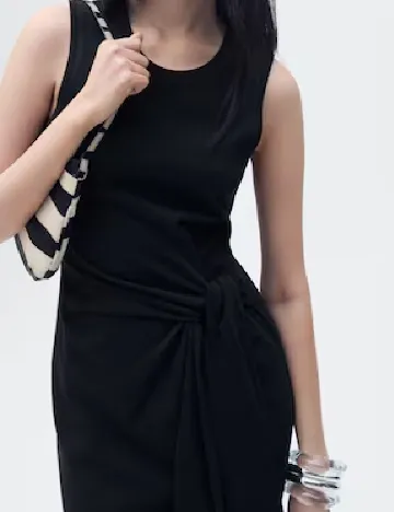 Rochie lunga Mango, negru
