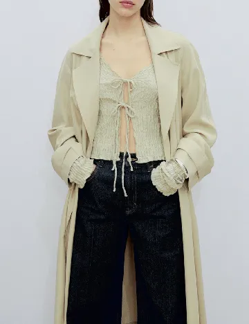 Trench Mango, bej