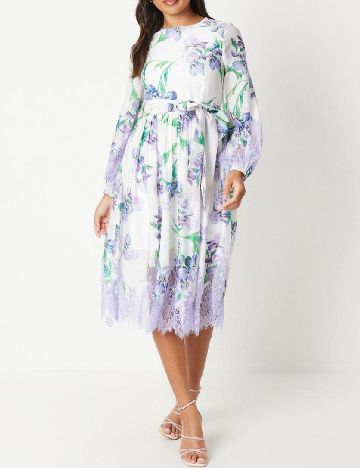 Rochie medie Coast, floral print