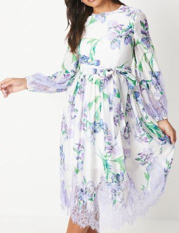 Rochie medie Coast, floral print