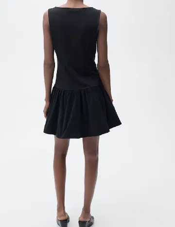 Rochie scurta Mango, negru