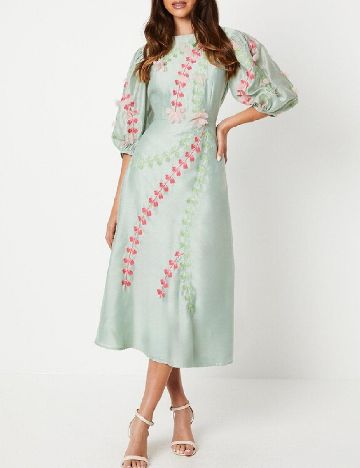 Rochie medie Coast, verde