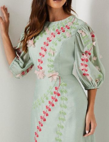 Rochie medie Coast, verde