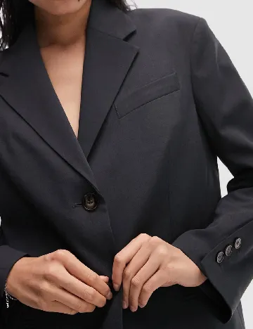 Sacou Top Shop, negru