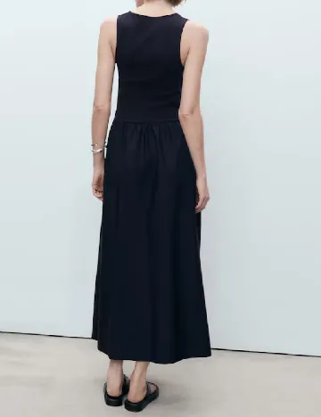Rochie lunga Mango, bleumarin