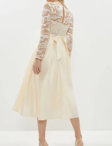 Rochie medie Coast, crem
