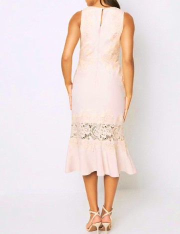 Rochie medie Coast, crem