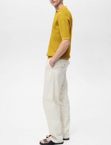 Tricou Mango, mustar