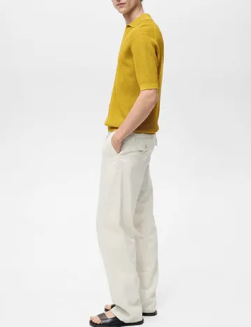 Tricou Mango, mustar