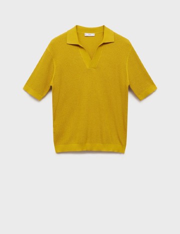 Tricou Mango, mustar