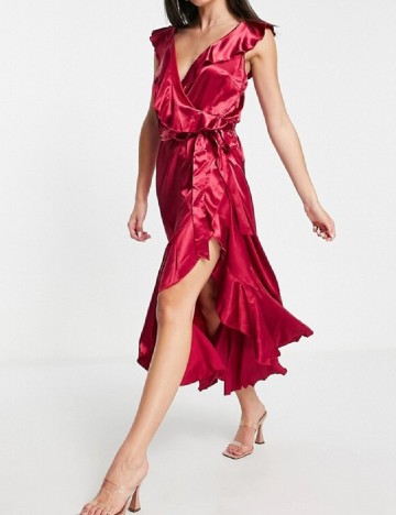Rochie medie Little Mistress, rosu