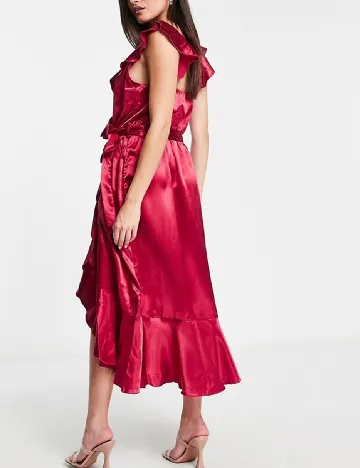 Rochie medie Little Mistress, rosu